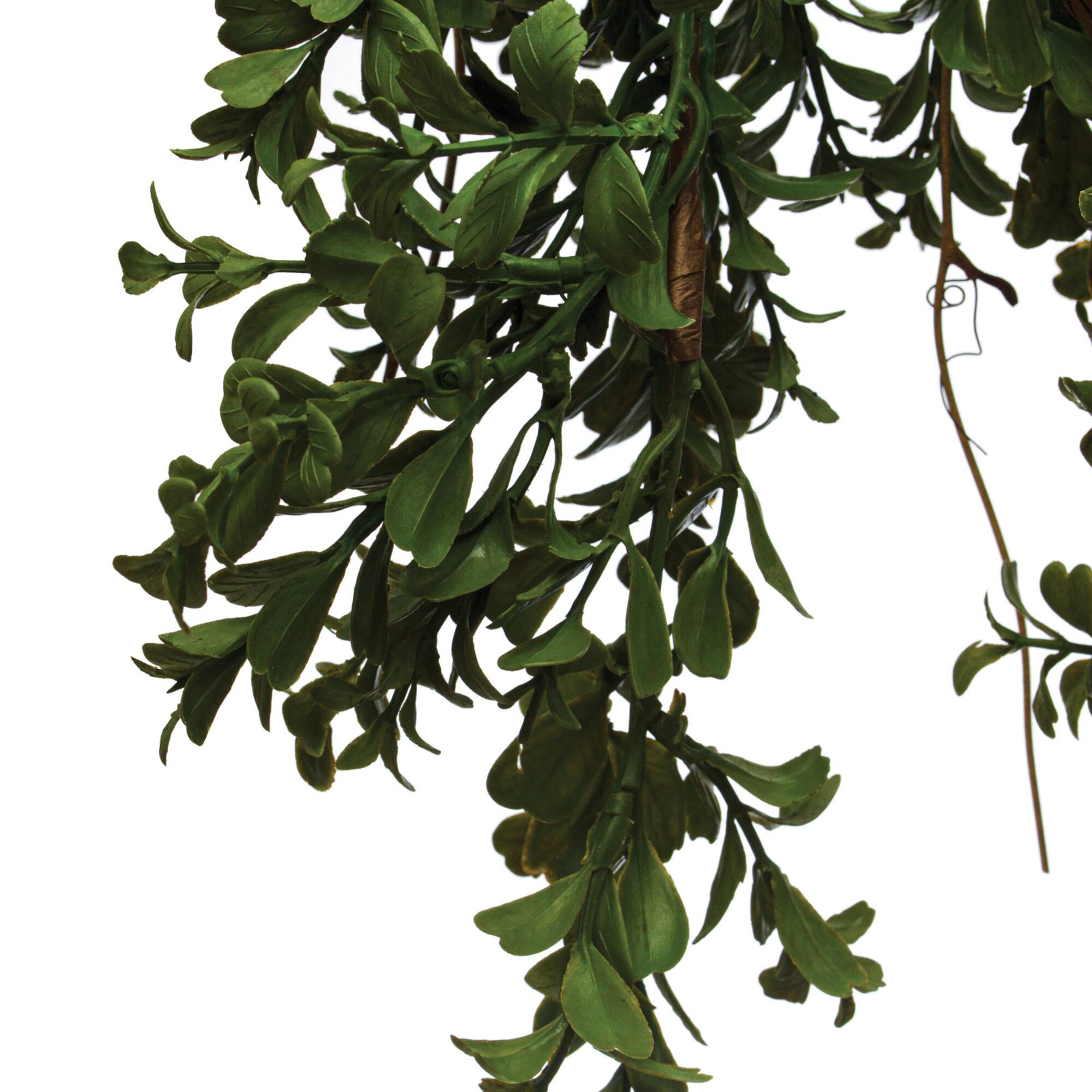 Hello Honey® 6ft. Faux Boxwood Garland